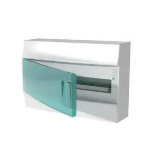 ABB Mistral41W 1x18 Surface Mounted Modular Distribution Board, 18 Modules, IP41, 63A, Class II