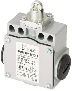 Pokój PDM1F12PZ11 Limit Switch 1NC 1NO Snap Action Steel Plunger with Steel Roller Ø11