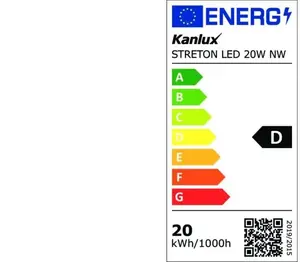 Kanlux STRETON LED Street Light 20W 2800lm 4000K IP66 IK08