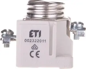 Предохранительный держатель Eti-Polam EZV 25-ZP 1P E27 DII 25A 500V на DIN-рейку