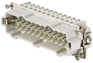 Weidmüller HDC HE 24 MS Industrial Connector, 24-Pole Male Insert