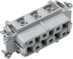 Lapp EPIC H-BS 6 BS Female Connector Insert 6P+PE 35A 500V