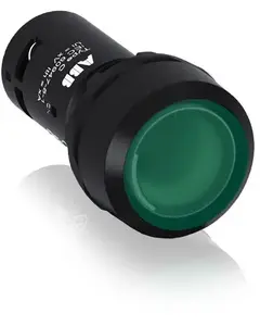 ABB 1SFA619100R1312 Wired Push Button, Green, 1NO