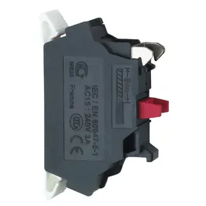 Schneider Electric ZBE1025 Contact Block, 1 NC, Front Mounting