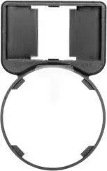 LOVATO Electric LPXAU105 Rectangular Legend Plate Black