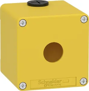 Пустой пост управления Schneider Electric Harmony XAP, 1 отверстие, желтый
