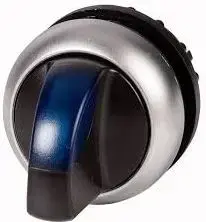 Переключатель Eaton M22-WLKV-B 2-позиционный с подсветкой, синий, без самовозврата
