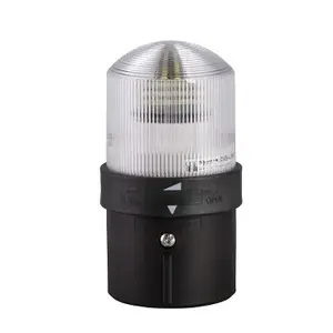 Schneider Electric XVBL0B7 Steady Light Beacon, 24V, IP65, Clear