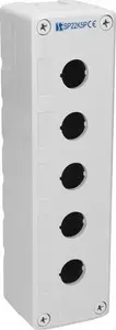 Spamel SP22K5P Control Station Enclosure for 5 Actuators