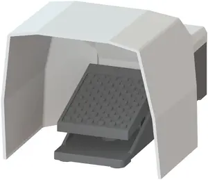 Siemens 3SE2903-1AA20 Foot-Operated Switch with Protective Cover, 2NO+2NC