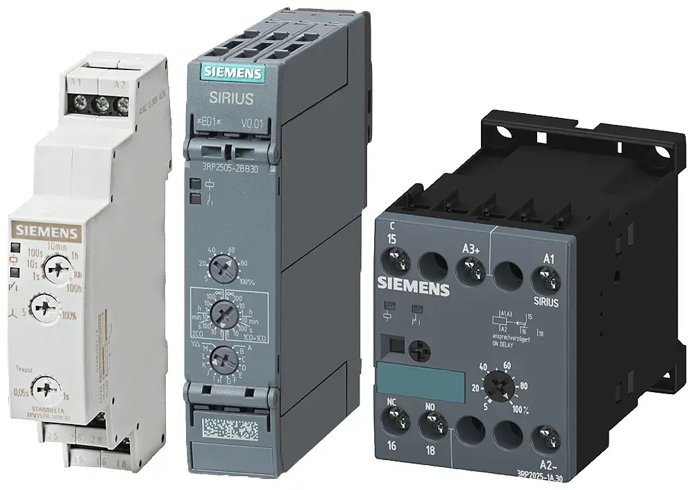 Siemens 7PV1578-1BW30 zvaigzne-trīsstūris laika relejs Photo 2
