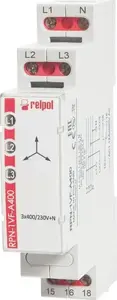 Relpol RPN-1VF-A400 3-Phase Monitoring Relay 3(N)400/230V AC 50/60Hz