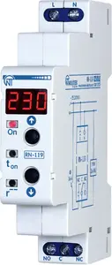 Novatek-Electro RN-119 Single-Phase Voltage Monitoring Relay 230V 5-900s