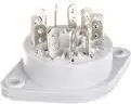 Relpol GOP11 Relay Socket for R15 3P Relays, Solder Terminals