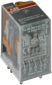 ABB CR-M230AC2 Electrical Relay, 230V AC, 12A, IP40