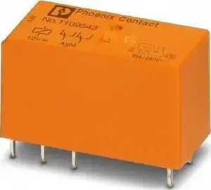 Phoenix Contact REL-MR-BL- 12DC/21-21 Miniature Relay, 2-Pole, 8A, 12V DC, AgNi Contacts