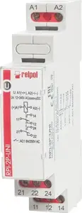 Relpol RPI-2P-UNI Electromagnetic Relay 2P AgSnO2 12-240V AC/DC 8A