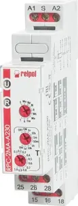 Многофункциональное реле времени Relpol RPC-2MA-A230 2P 230В AC 1с-10д