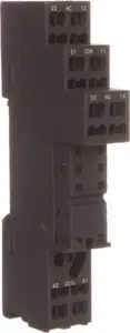 Relpol GZMB80 Relay Socket for RM Relays 10A 300V AC Black