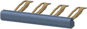 Siemens 3RQ4901-0B 4-pole connecting comb