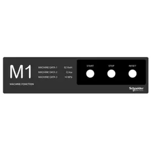 Табличка с легендой Schneider Electric ZBYLEG401001 для Harmony XB4, XB5, XB6 и 9001K