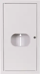 Sabaj RL 12E Electrical Meter Distribution Board with Lock and Window, IP31, RAL 9003