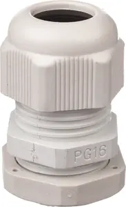 Ergom PG16 Polyamide Cable Gland IP68 Grey