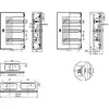 Schneider Electric NSYDLM112 modulārais rāmis NSYS3D Photo 2