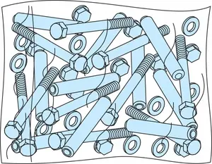 Schneider Electric LVS08718 Prism Accessory Screws, 10 pieces