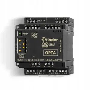 Finder OPTA Expansion Module 8A.58.9.024.1600 with 16 Digital/Analog Inputs and 8 Relay Outputs