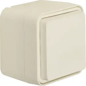 Berker 6768813512 Single Socket-Outlet, IP55, 16A, 250V, White Matt
