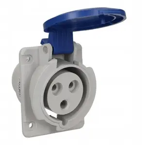 Spamel SP23233 leņķa paneļa kontaktligzda 32A 3P 230V IP54