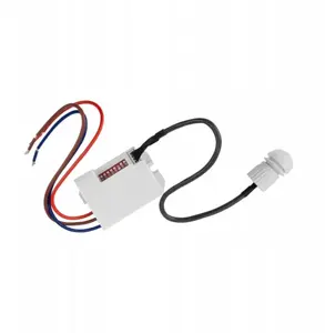 Eco Light CP-12 PIR Motion Sensor 360° IP65 800W 6m Range with External Probe White