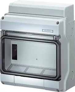 Hensel KV 1609 Surface-Mounted Modular Distribution Board, 1 x 9 Modules, IP54