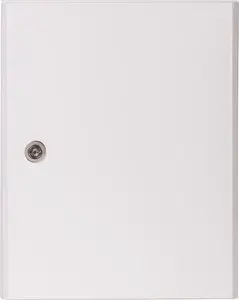 Hermetic Modular Surface-Mounted Distribution Board RH 24 DP, 2x12 Modules, IP65, RAL 7035, Solid Door