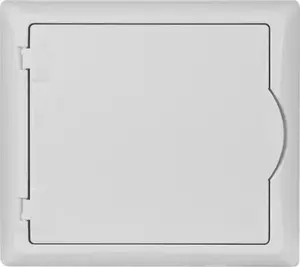 ELEKTROPLAST ECONOMIC BOX RP 1/6 Flush-Mounted Modular Distribution Board, 1x6 Modules, IP40, White Door, N+PE Terminal