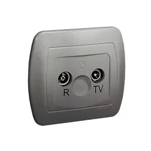 Антенная розетка Kontakt-Simon AAK/26 R-TV оконечная, алюминий