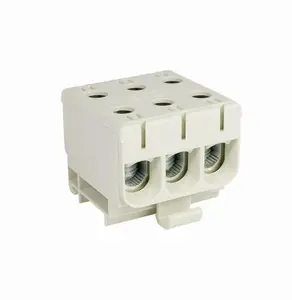 Распределительный блок ELEKTROPLAST WLZ35/3x50/s, 3-полюсный, серый, для монтажа на поверхность и DIN-рейку