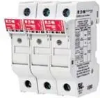 Держатель предохранителя Eaton CHM3DIU 3-полюсный для предохранителей 10x38 мм 32А 690В с индикатором