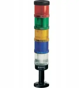 Werma KombiSIGN 71 akustiskais elements, nepārtraukts/pulsējošs signāls, 24V DC, melns, IP65