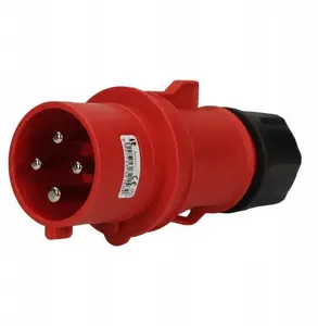 Spamel SP13302 Industrial Plug 32A 4P 400V IP54