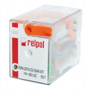 Relpol R4N-2014-23-5048-WT rūpnieciskais relejs 4P 48V AC AgNi