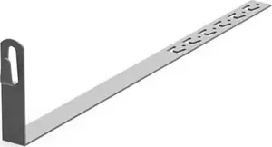 ELKO-BIS Roof Tile Holder L-450mm H-100mm Galvanized Steel with Hooks