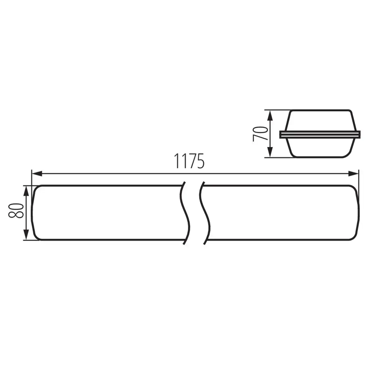 Потолочный светильник Kanlux MAH LED HI 38W | IP65 Photo 4