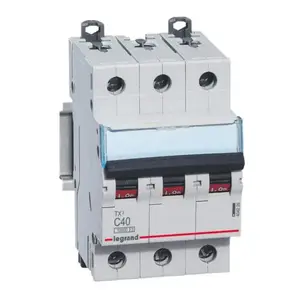 Legrand TX3 automātslēdzis 3P 40A C tips 10kA