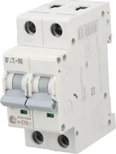 Автоматический выключатель Eaton xPole Home HN-C10/2, 2 полюса, 10А, 6кА, характеристика C