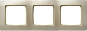 Ospel R-3S/42 Triple Frame for Electrical Accessories