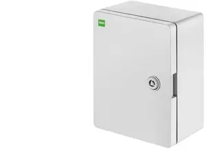 ELEKTROPLAST Industrial SR4 ABS Plastic Enclosure with Metal Mounting Plate IP65 Grey
