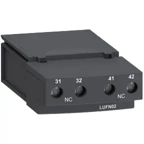 Schneider Electric LUFN11 Auxiliary Contact, 1NO + 1NC, Top Mount