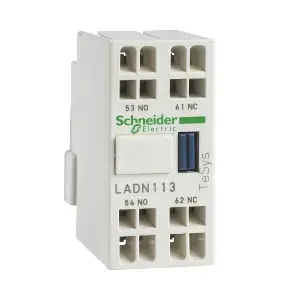 Вспомогательный контакт Schneider Electric LADN113, 1НО + 1НЗ, фронтальный монтаж
